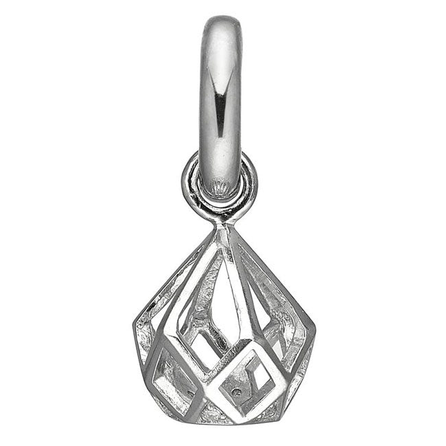 STORY by Kranz & Ziegler Silver Crystal Clear Charm-345801 RETIRED ONLY 2 LEFT!