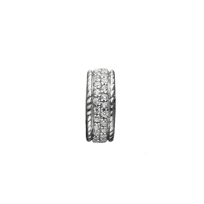 STORY by Kranz & Ziegler Sterling Silver with Clear CZ Spacer-339323
