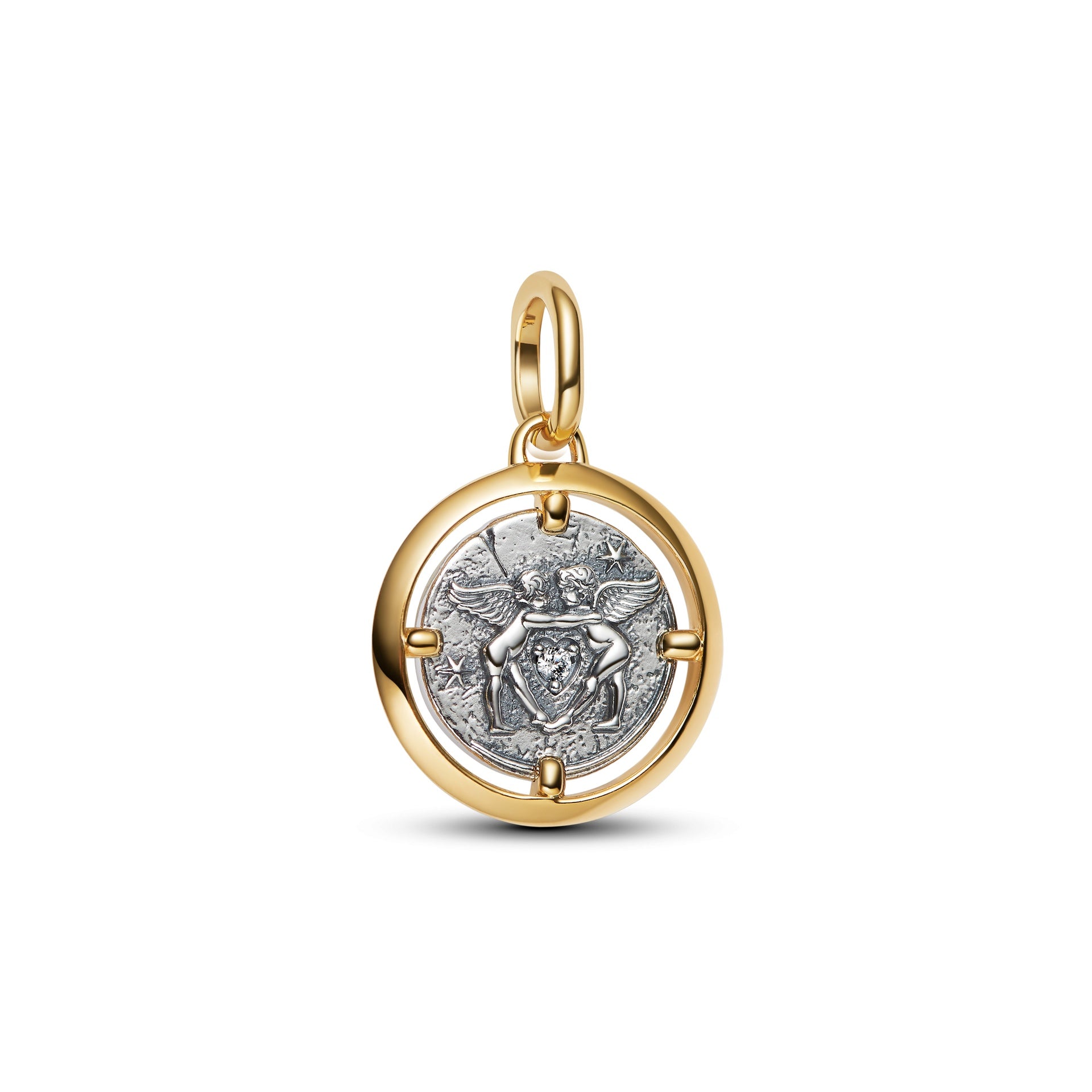 Pandora Cupids Medallion Charm