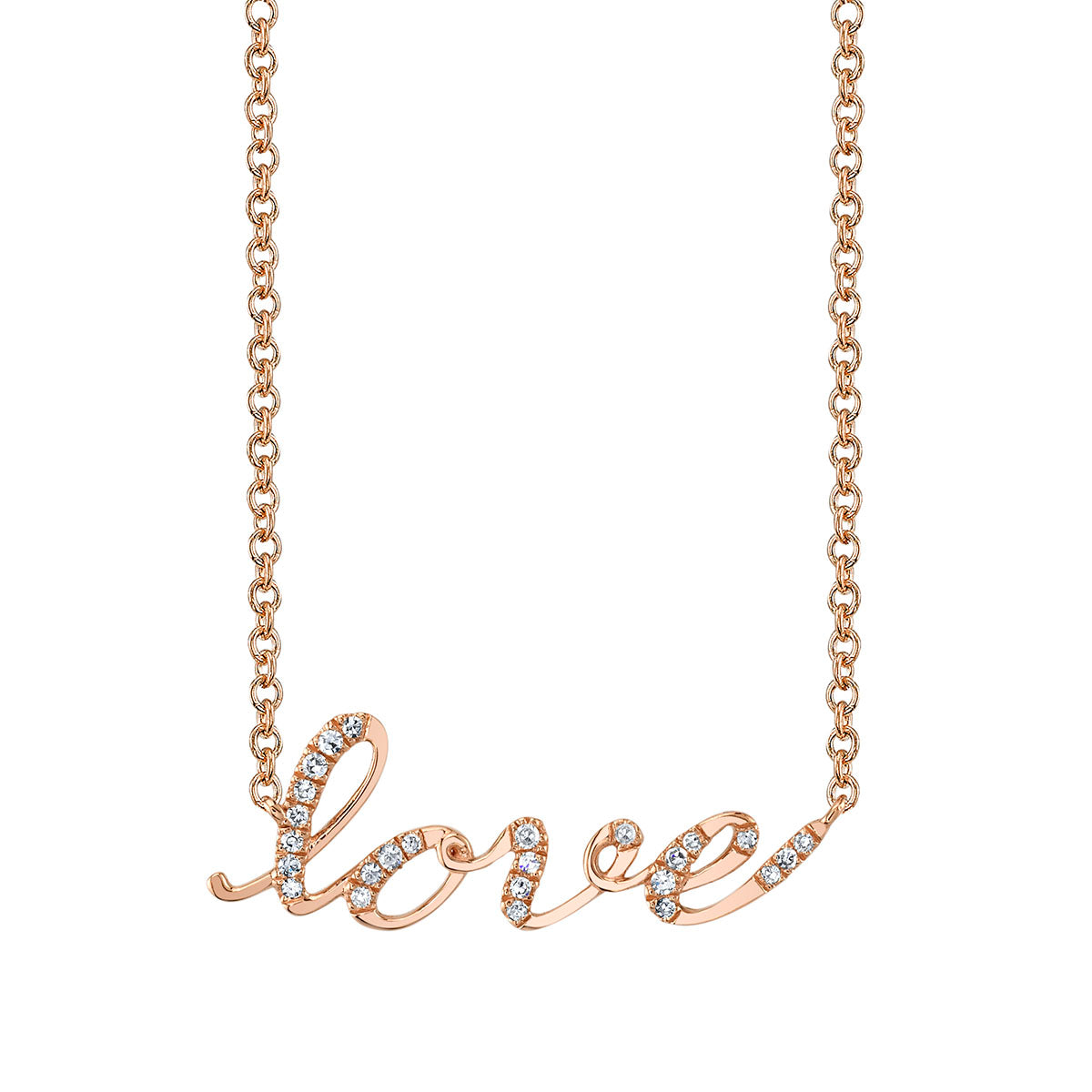 Parade "Love" Necklace with Diamonds