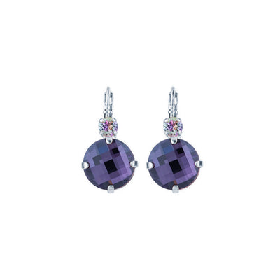 Mariana Extra Luxurious Double Stone "Wildberry" Earrings