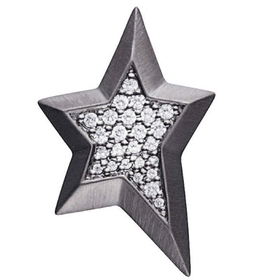 STORY by Kranz & Ziegler Black Pave Star Button-342184 RETIRED ONLY 1 LEFT!
