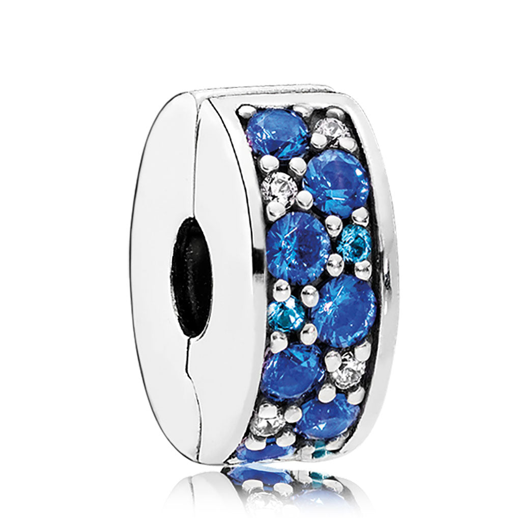 Pandora Mosaic Shining Elegance, Multi-Colored Crystals & Clear CZ Clip