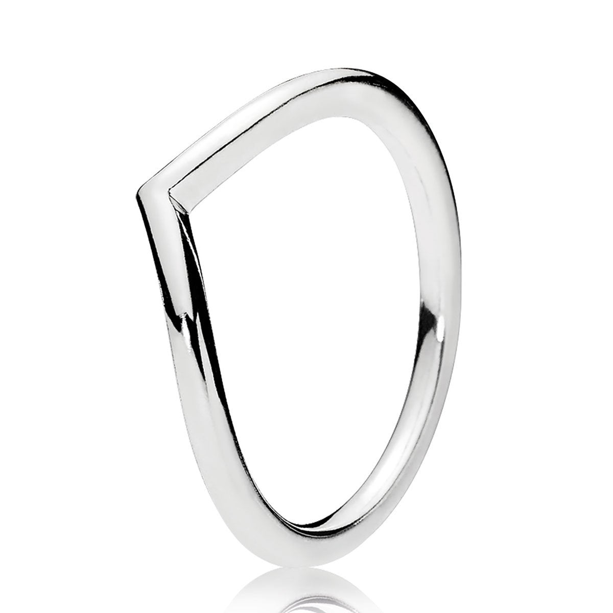 Pandora Shining Wishbone Ring 9 / 14K Gold-Plated