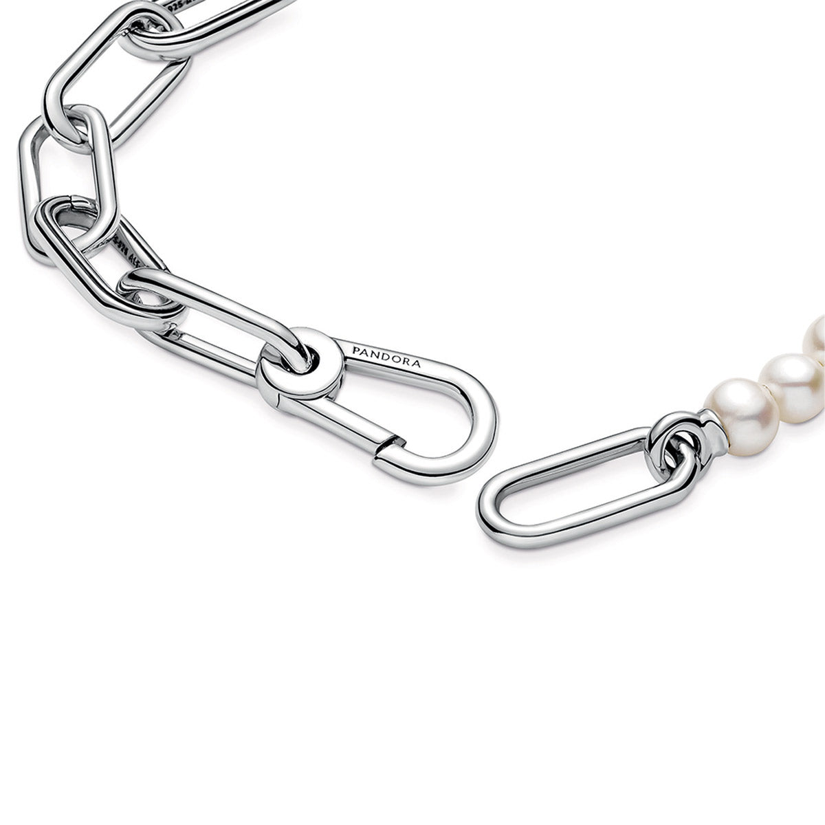 Pandora ME - Freshwater Cultured Pear Link Chain Bracelet