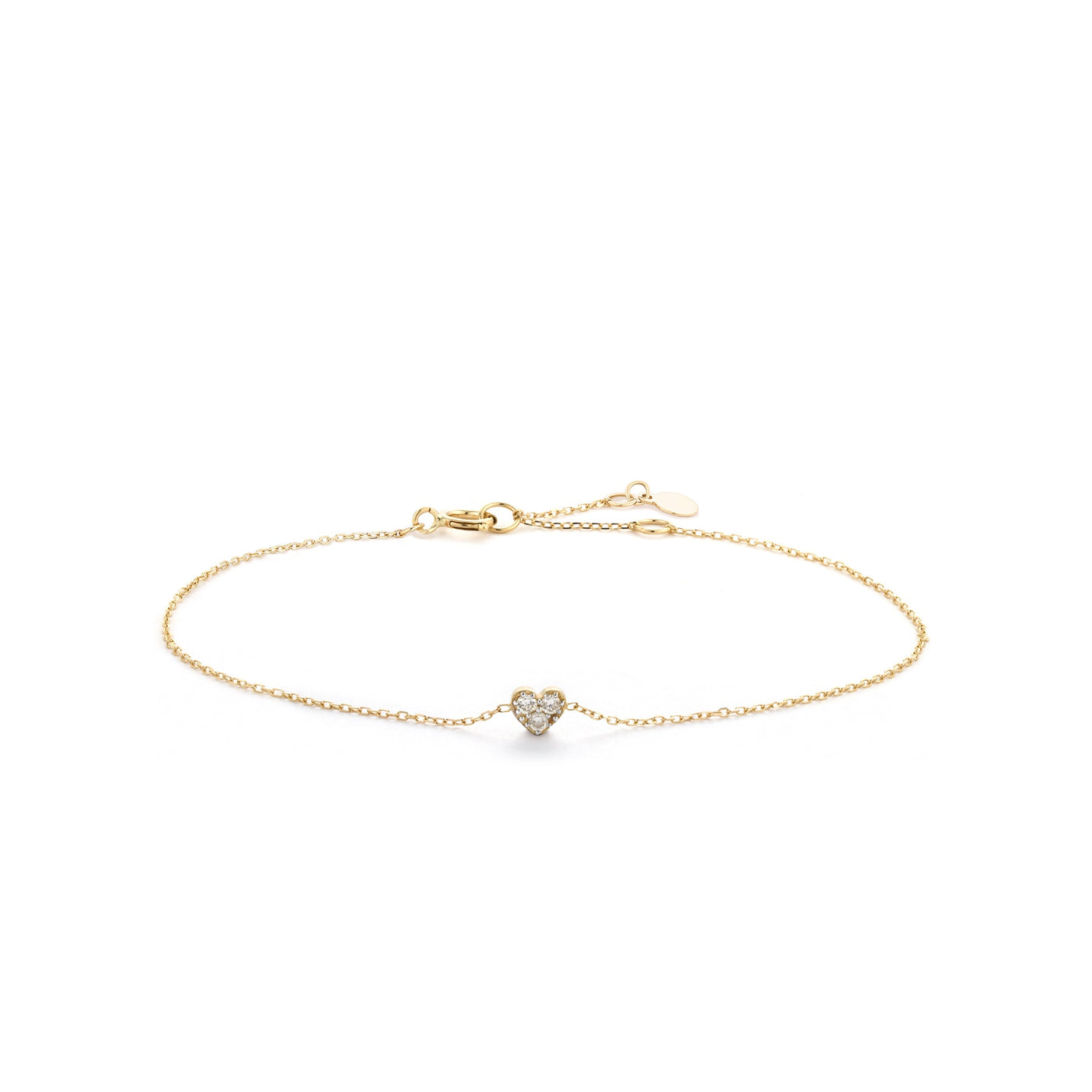 SOPHIE | Diamond Heart Bracelet