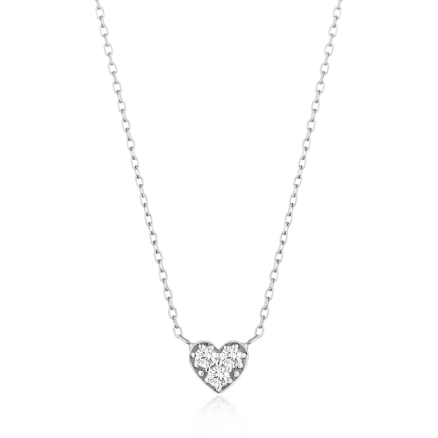 SOPHIE | Diamond Heart Necklace