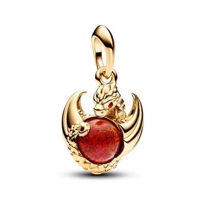 Game of Thrones Dragon Fire Dangle Charm