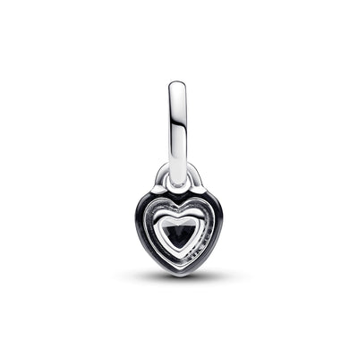 Pandora ME Black Chakra Heart Mini Dangle Charm