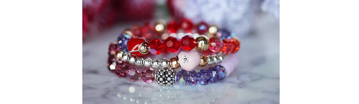 Valentine Stretch Bracelets