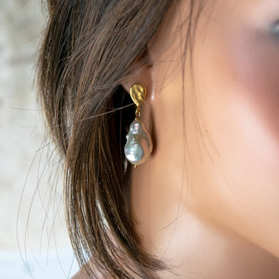 Baroque Freshwater Pearl Earrings