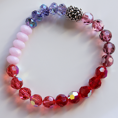 Swarovski Crystal Elements - Multicolor Stretch Bracelet