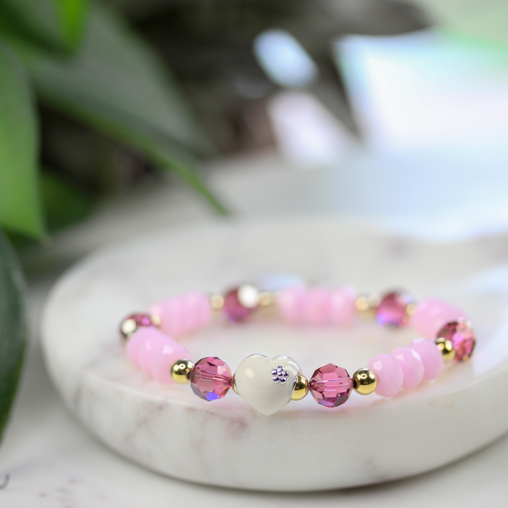 Tickled Pink Stretch Bracelet