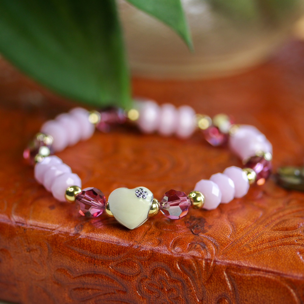 Tickled Pink Stretch Bracelet