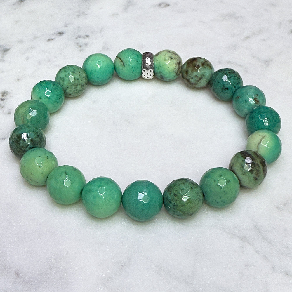 8mm Agate Stretch Bracelet