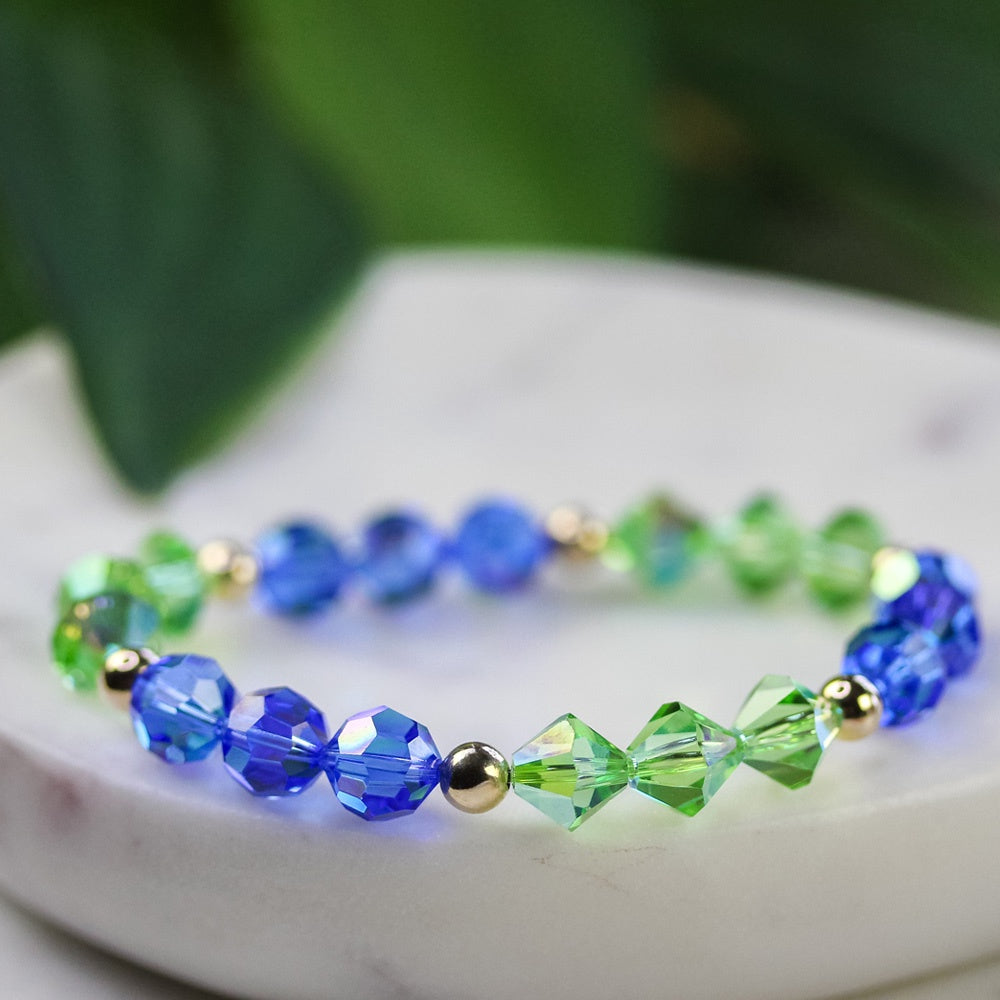 Serene Ocean Stretch Bracelet