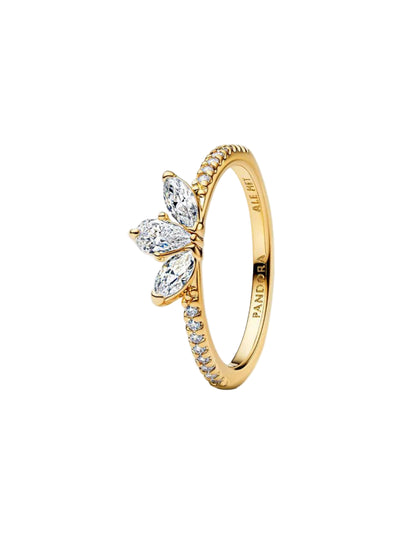 Pandora Sparkling Herbarium Cluster Ring 14k Gold-Plated
