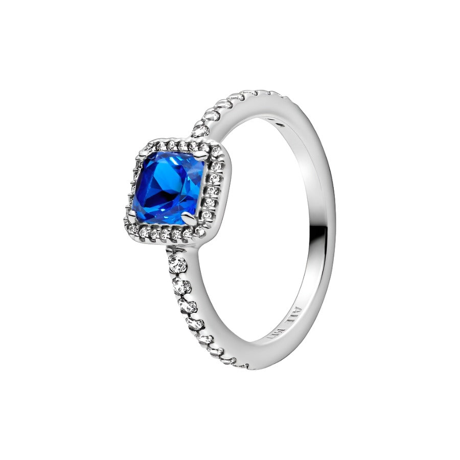 Sparkle4c_Jewelry様 Pandora Square Sparkle Halo Ring – Pancharmbracelets