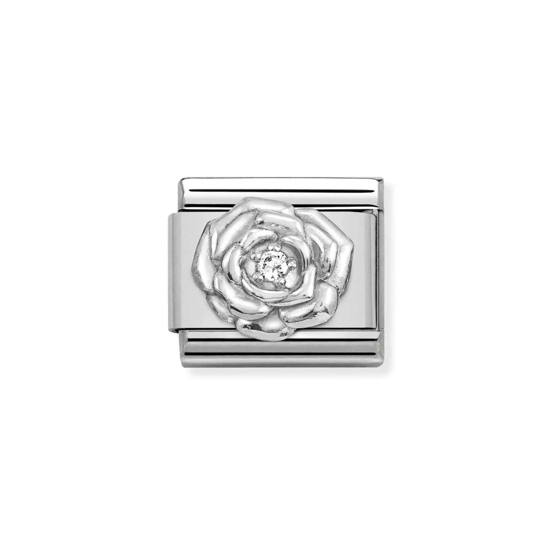 Composable Classic Link, Silver Rose CZ