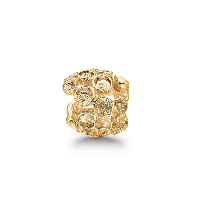 STORY by Kranz & Ziegler Gold-Plated Tiny Roses Spacer