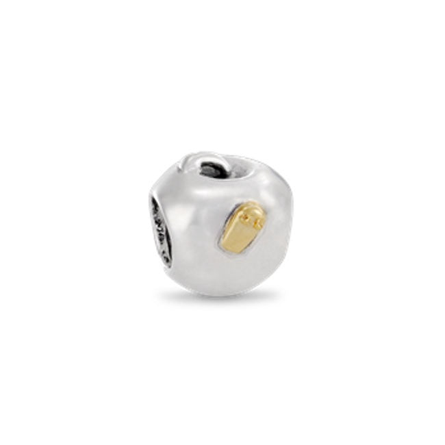 Pandora Apple and Worm with 14K Charm