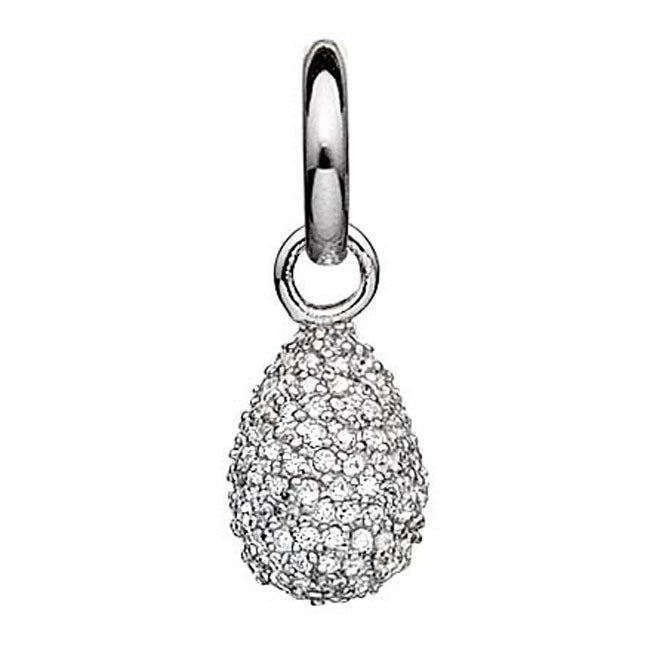 STORY by Kranz & Ziegler Sterling Silver Pavé  Drop Charm-339325