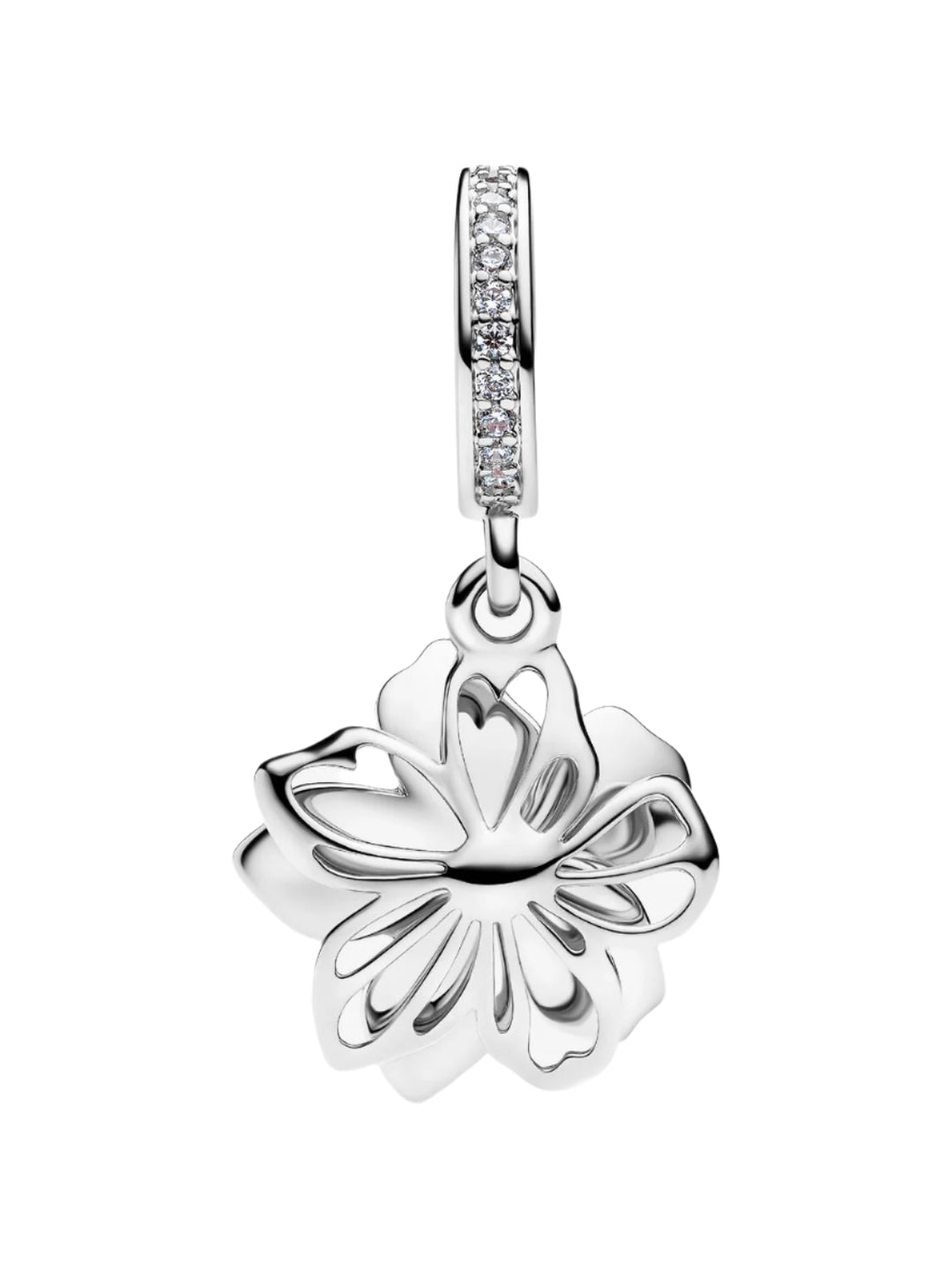 Pandora Blue Blossom Dangle Charm – Pancharmbracelets