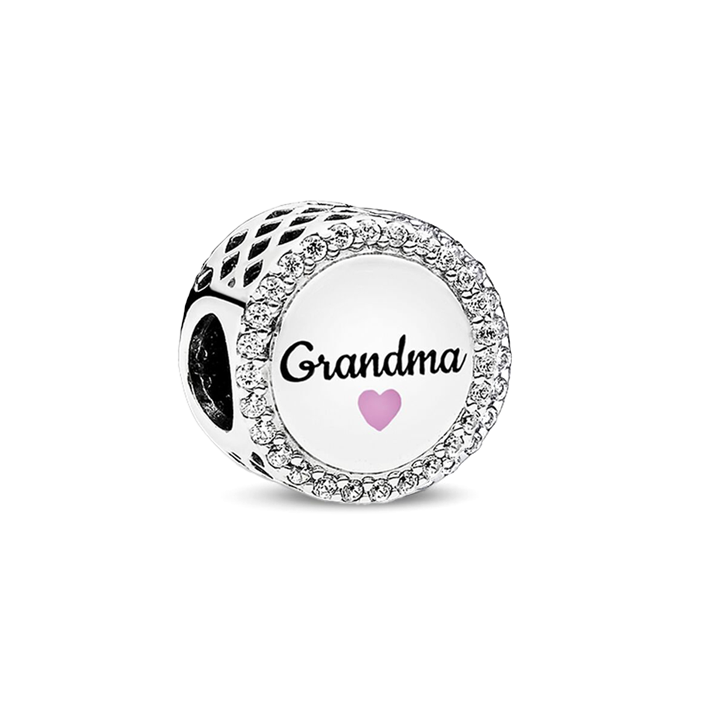Pandora Engravable Grandma Charm