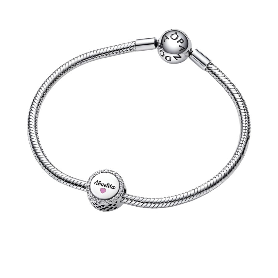 Pandora Love Abuelita Engravable Charm