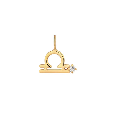 LIBRA | Diamond Zodiac Charm