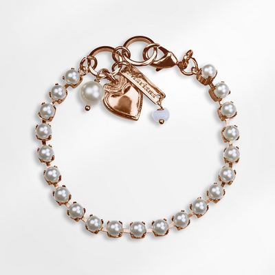 Round Petite Bracelet in "Cream Pearl"