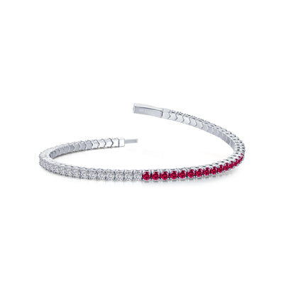 Ruby Harmony Flexible Bracelet