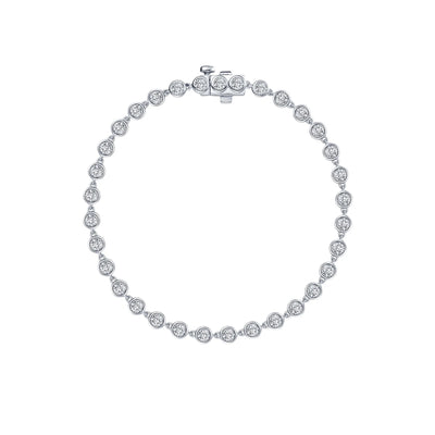 Bezel Strand Bracelet