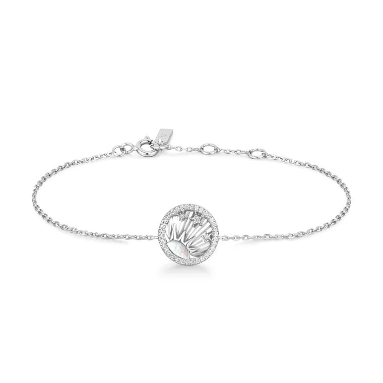 Sunshine Chaser - Silver Shiny Sun Stars Bracelet