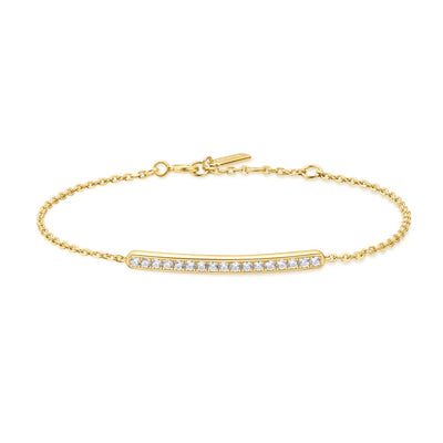 Vogue Maven - Pave Bar Bracelet