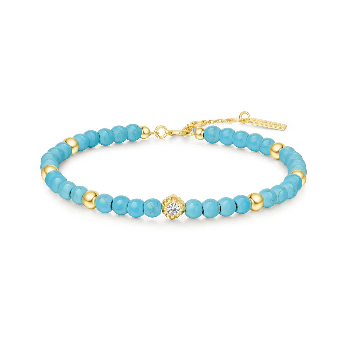 Chill Voyager - Lab Created Turquoise Bracelet