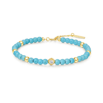 Chill Voyager - Lab Created Turquoise Bracelet