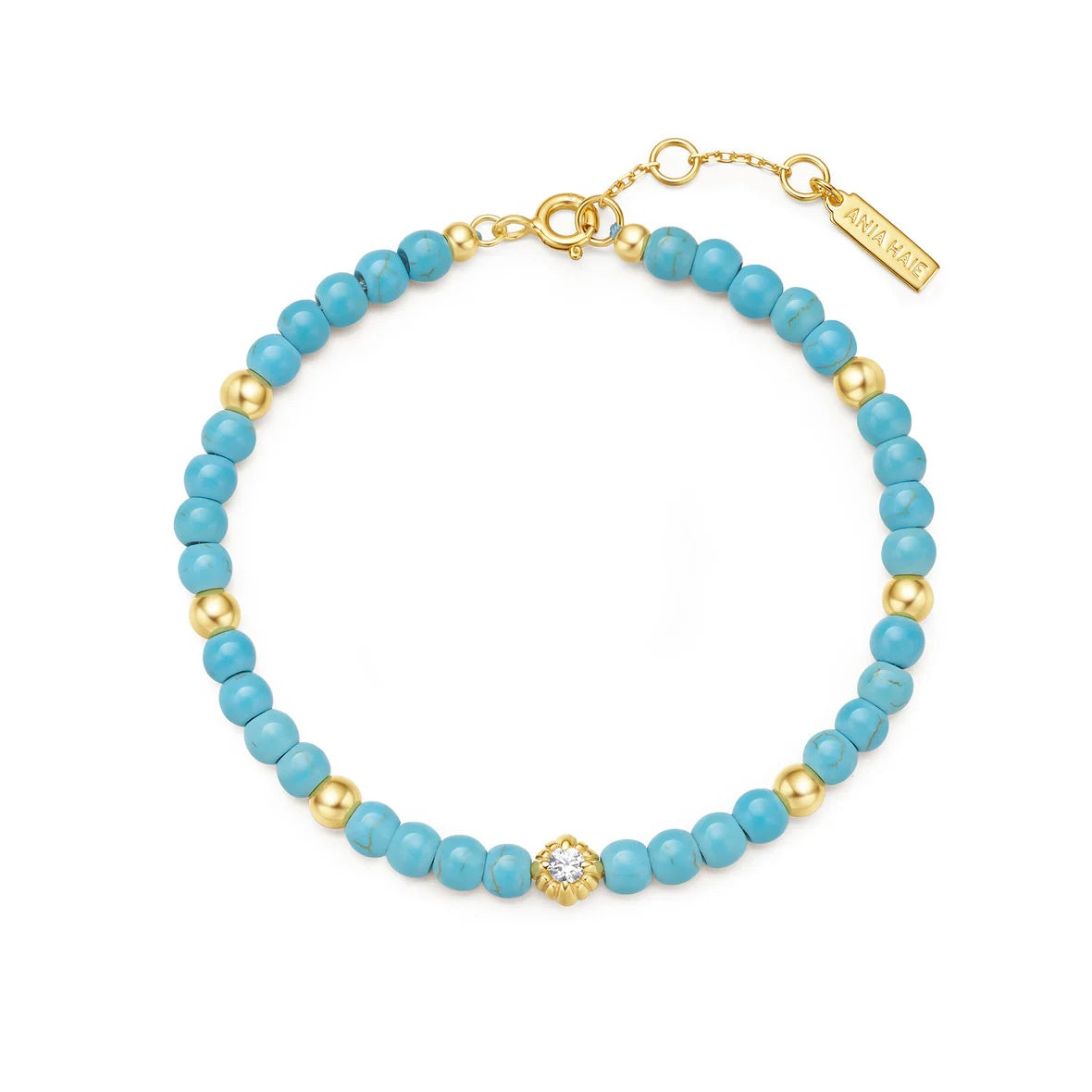 Chill Voyager - Lab Created Turquoise Bracelet