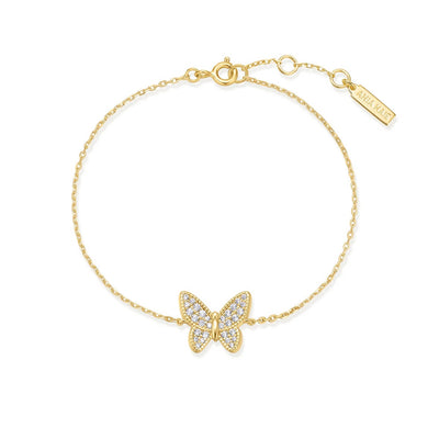 Sunny Sparkler - Butterfly Pave Bracelet