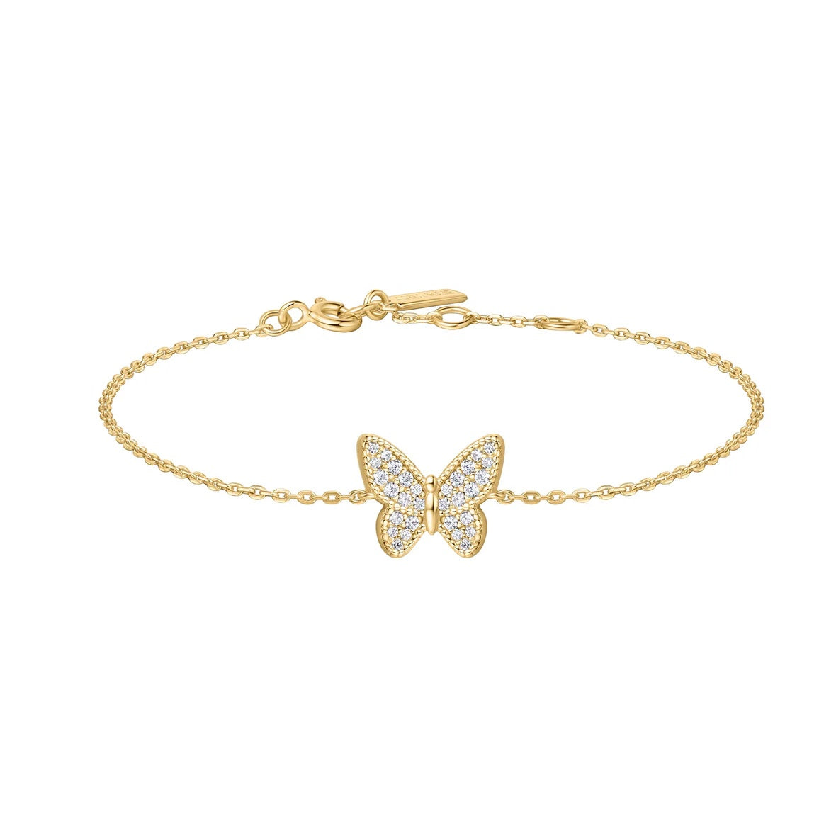 Sunny Sparkler - Butterfly Pave Bracelet