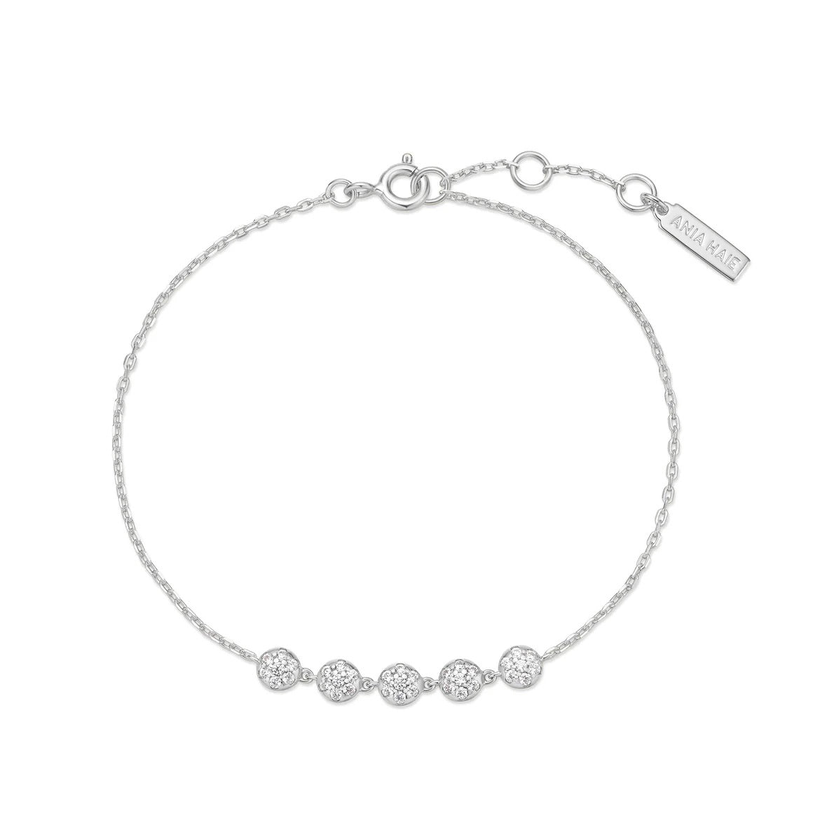 Miss Dainty - Pave Multi Beaded Chain Bracelet