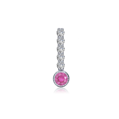 October Birthstone Love Pendant