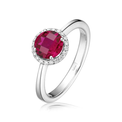 Ruby July Birthstone Ring