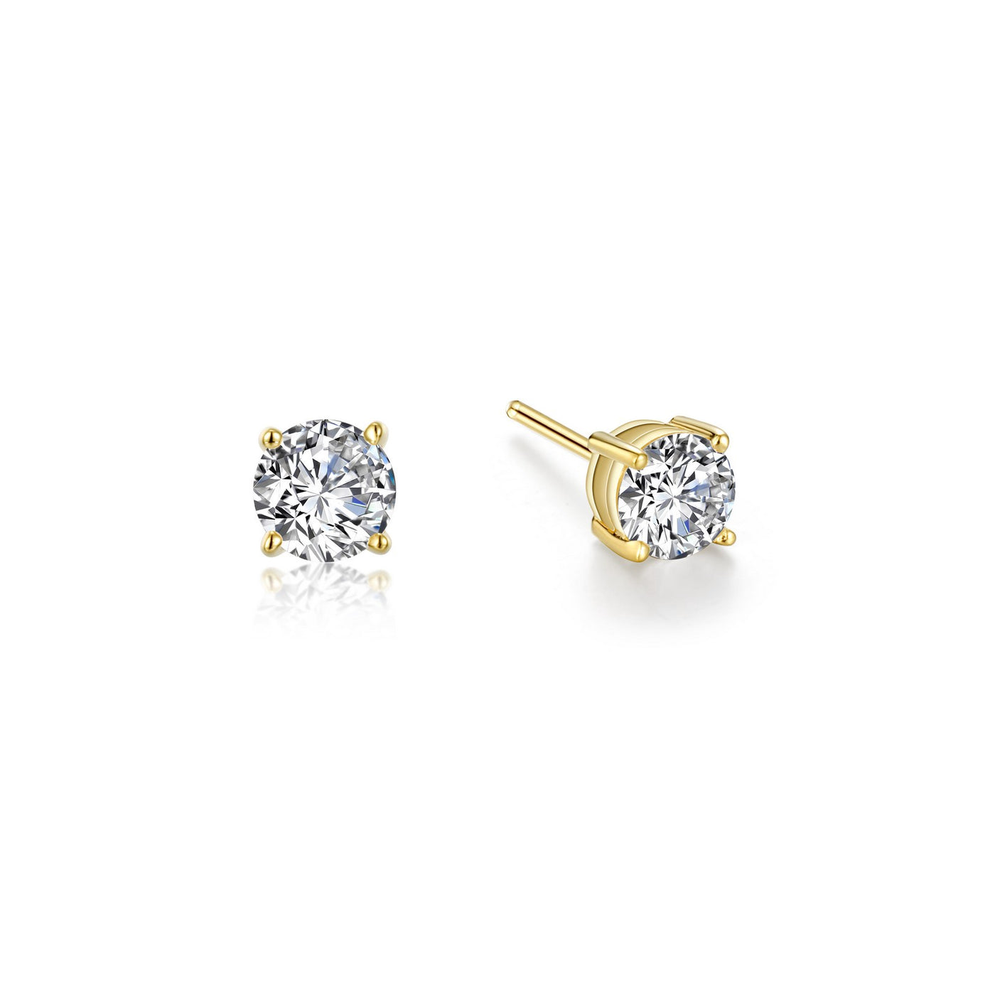 0.5 CTW Solitaire Stud Earrings – TR Gold
