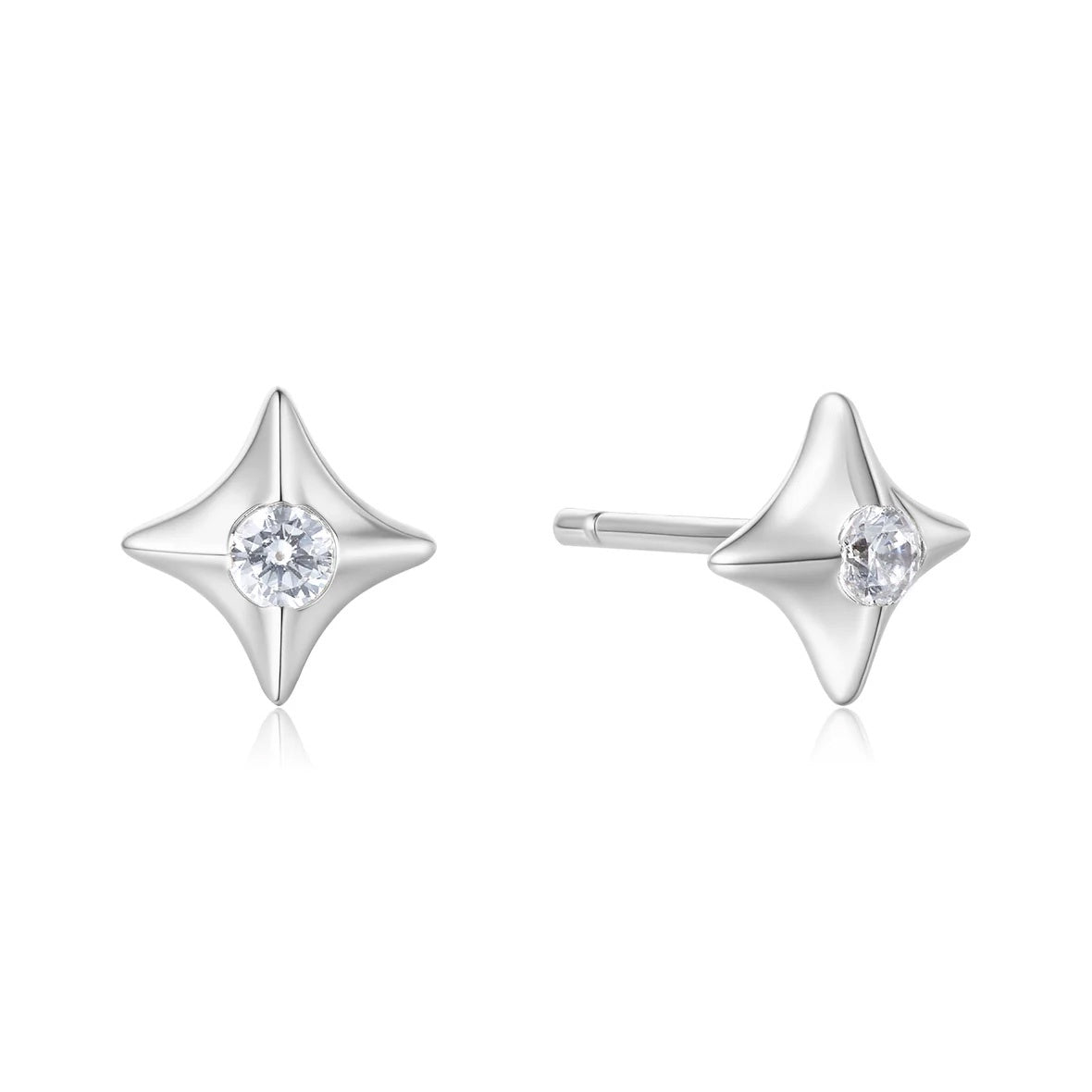 Sunny Sparkler - Sparkling Star Stud Earrings