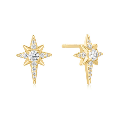 Miss Dainty - Eight-Pointed Star Stud Earrings