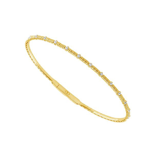 Diamond Bangle 0.2 CTW 14k Gold