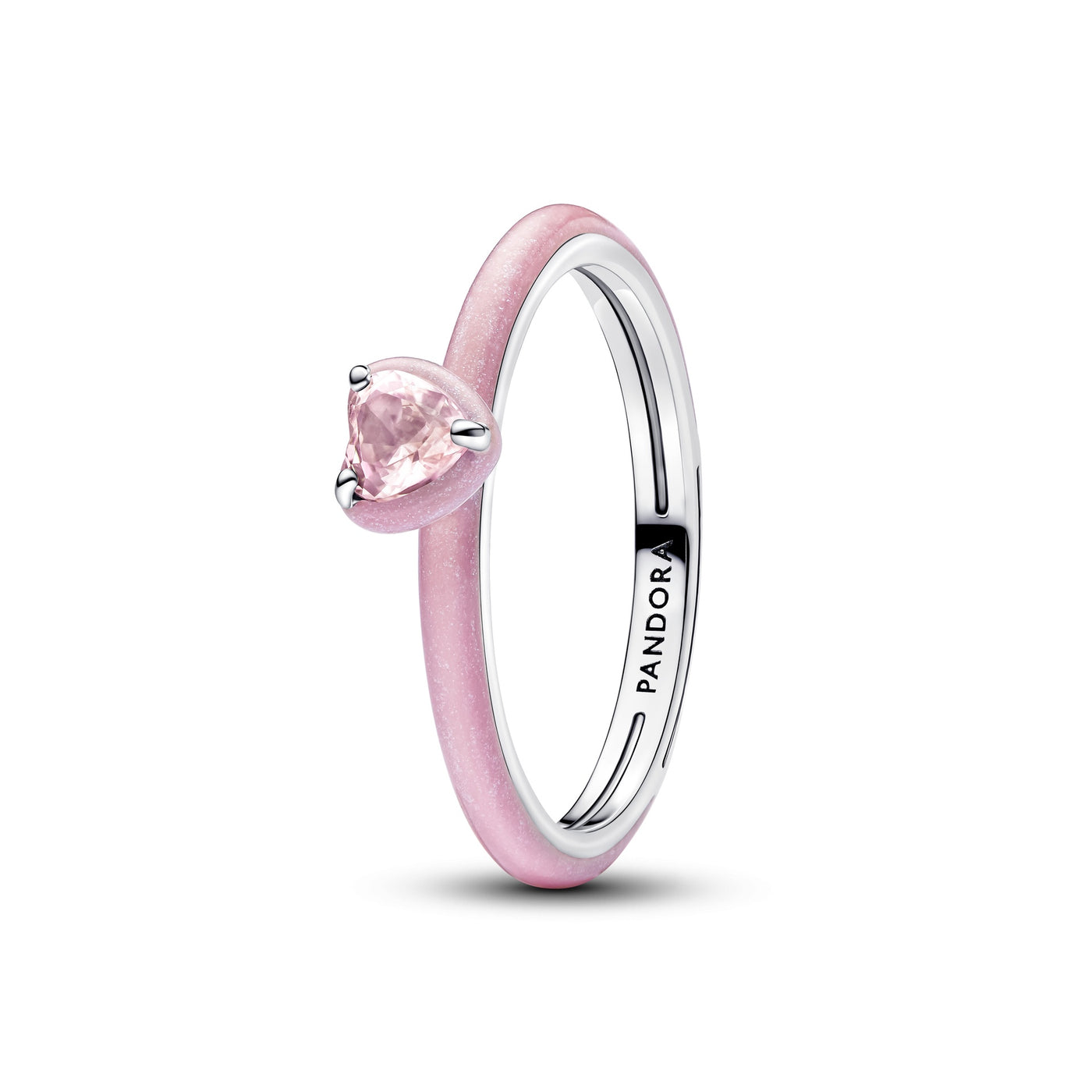 Pandora Pink Chakra Heart Ring