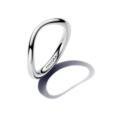 Pandora Organically Shaped Band Ring