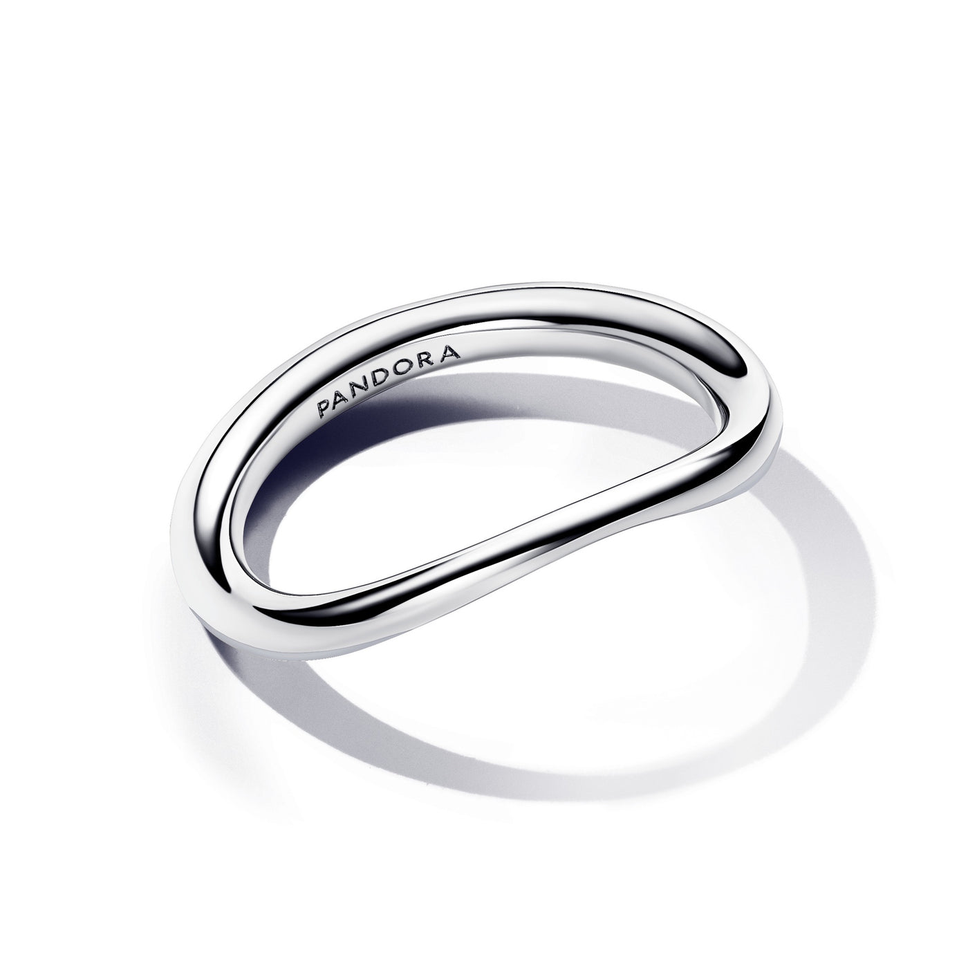 Pandora Organically Shaped Band Ring